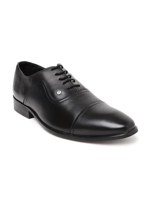 

Van Heusen Men Black Leather Oxford Formal Shoes