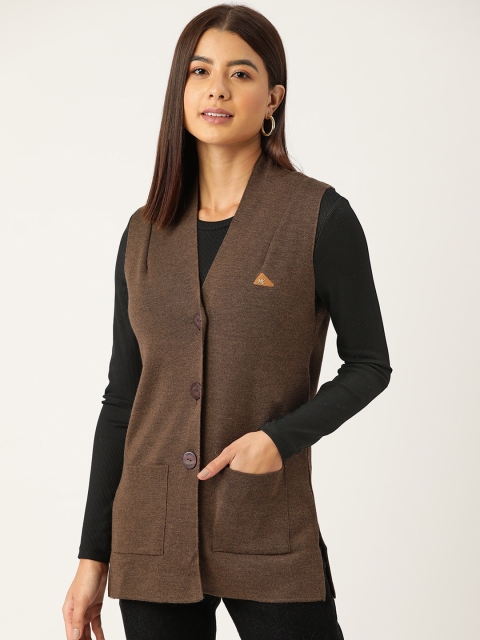 

Monte Carlo Women Olive Green Woollen Cardigan