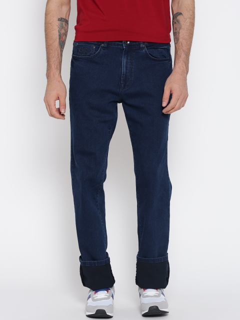 

Pepe Jeans Men Blue Kingston Fit Mid-Rise Stretchable Jeans