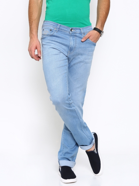 

Pepe Jeans Men Blue Vapour Fit Low-Rise Stretchable Jeans