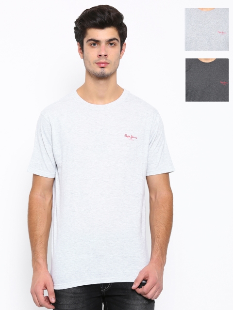 

Pepe Jeans Pack of 3 T-shirts, Grey melange