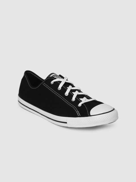 

Converse Women Black Solid Chuck Taylor All Star Dainty Sneakers