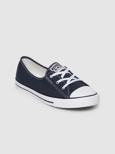 

Converse Women Navy Blue Solid Slip-On Sneakers