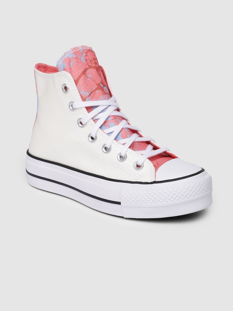 

Converse Women White Chuck Taylor All Star Lift Sneakers
