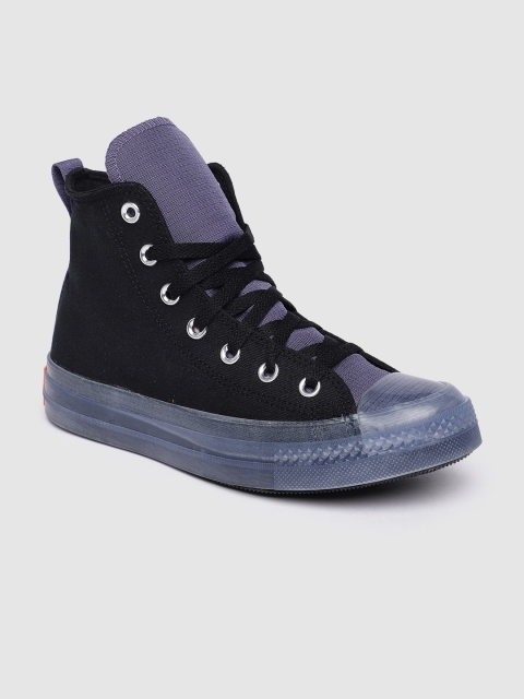 

Converse Men Black & Blue Chuck Taylor All Star High-Top Sneakers