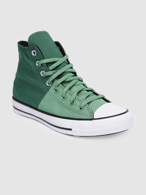 

Converse Men Green High-Top Sneakers
