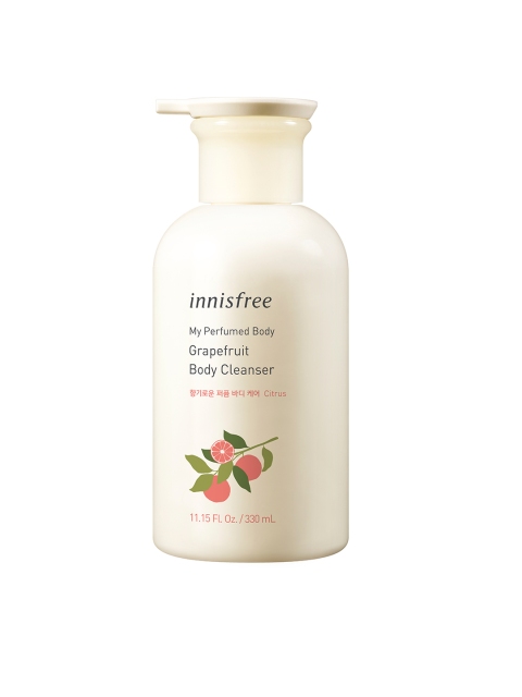 

Innisfree My Perfumed Body Grapefruit Body Cleanser 330 ml, White