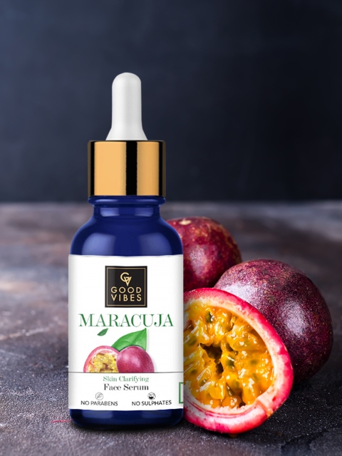 

Good Vibes Maracuja Skin Clarifying Face Serum - 10 ml, Blue