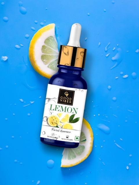 

Good Vibes Lemon Facial Essence - 10 ml, Transparent