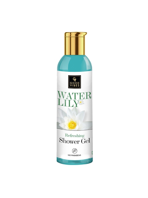 

Good Vibes Unisex Waterlily Refreshing Shower Gel 200 ml, Blue