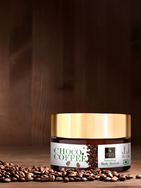 

Good Vibes Choco Coffee Nourishing Body Butter 100 g, Coffee brown