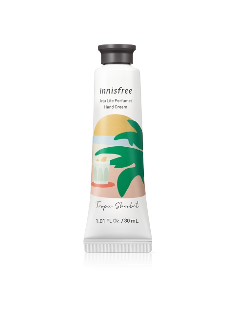 

Innisfree Jeju Life Perfumed Hand Cream - Tropic Shorbet 30 ml, Transparent