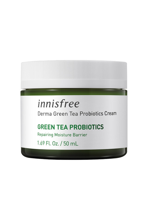 

Innisfree Derma Green Tea Probiotics Cream 50 ml, White