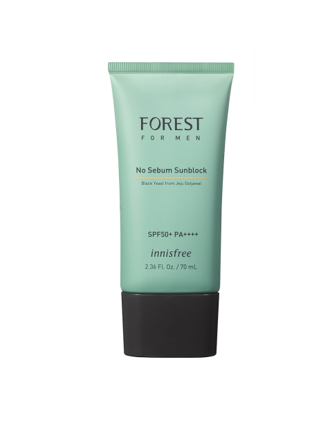 

Innisfree Men Forest No Sebum SPF 50 Sun Block - 70 ml, Green