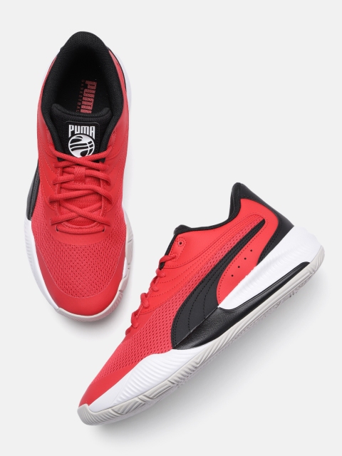 

PUMA Hoops Unisex Red Triple Basketball Shoes