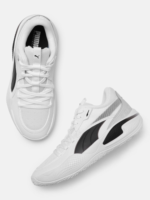 

PUMA Hoops Unisex White Court Rider Team Basketball Shoes