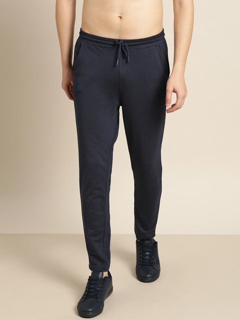 

Invictus Indoor Men Navy Blue Solid Track Pants