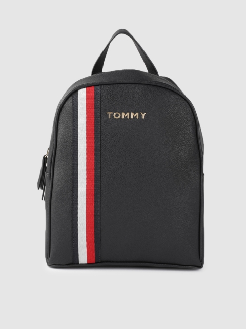 

Tommy Hilfiger Women Black Pebble Backpack