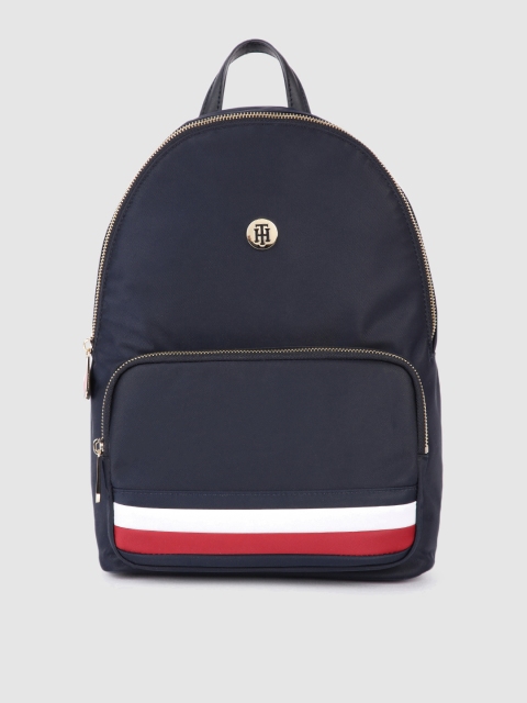 

Tommy Hilfiger Women Navy Blue Solid Poppy Backpack
