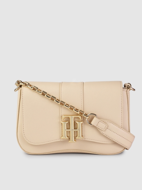 

Tommy Hilfiger Beige Solid Sling Bag