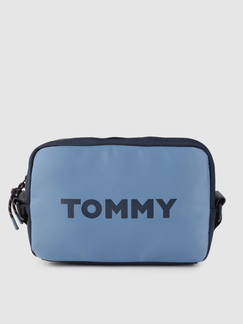 

Tommy Hilfiger Blue Printed JORDANA II Colourblocked Bowling Camera Bag