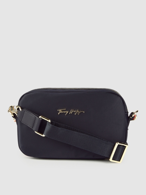 

Tommy Hilfiger Navy Blue Solid Sling Bag