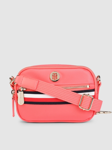 

Tommy Hilfiger Pink Poppy Structured Sling Bag
