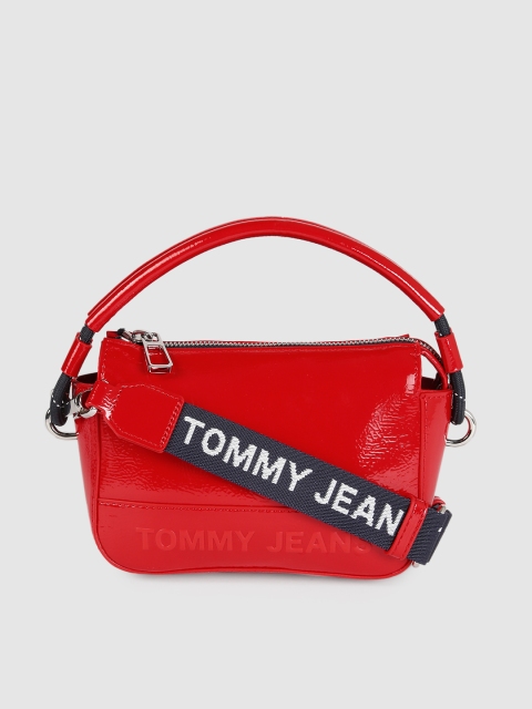 

Tommy Hilfiger Red FEMME CROSSOVER CRINKLE Sling Bag