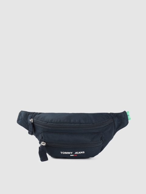 

Tommy Hilfiger Women Navy Blue Solid Waistpouch
