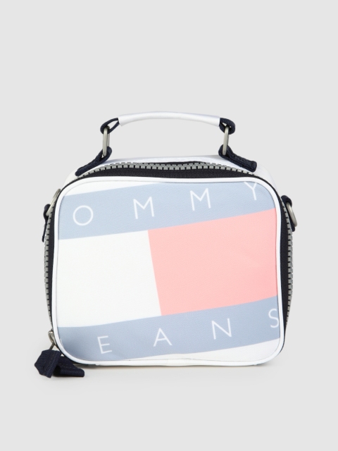 

Tommy Hilfiger White TJW HERITAGE FLAG CROSSOVER Sling Bag