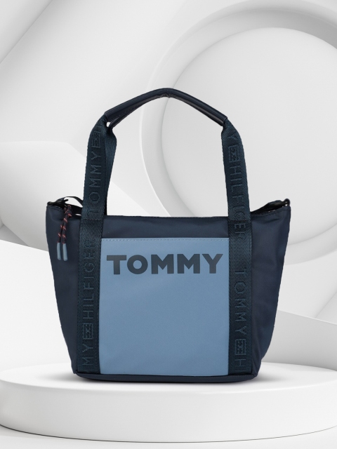 

Tommy Hilfiger Blue Printed Shoulder Bag