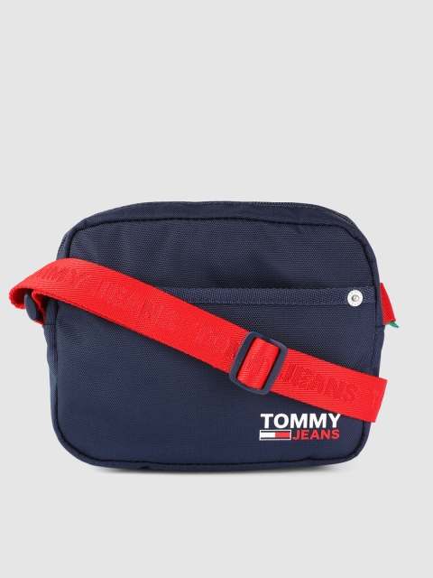 

Tommy Hilfiger Blue Solid Sling Bag