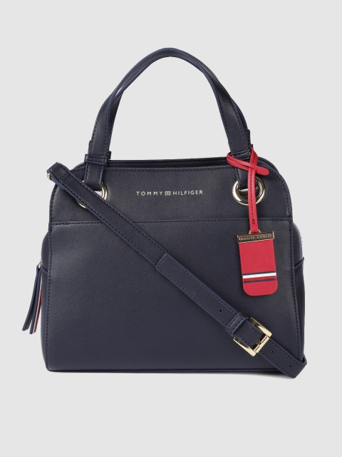 

Tommy Hilfiger Women Blue Solid Handheld Bag