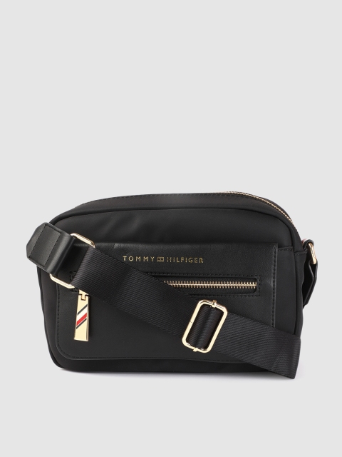 

Tommy Hilfiger Women Black Solid Sling Bag