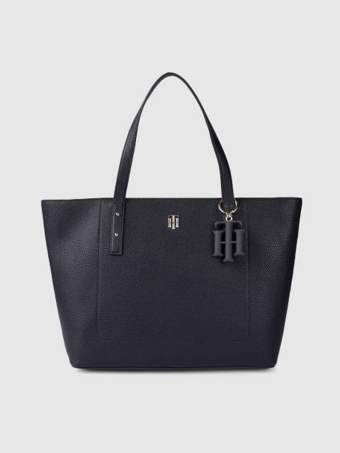 

Tommy Hilfiger Women Blue Solid Tote Bag