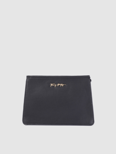 

Tommy Hilfiger Women Blue Solid Handheld Bag