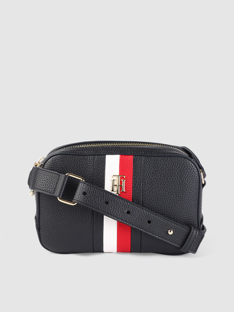 

Tommy Hilfiger Women Blue Solid Sling Bag