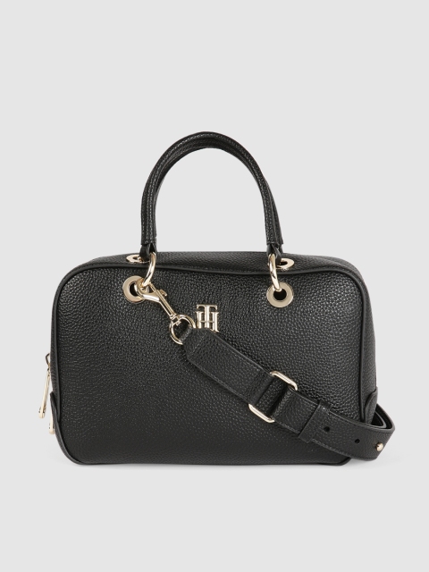 

Tommy Hilfiger Black Bowling Handheld Bag