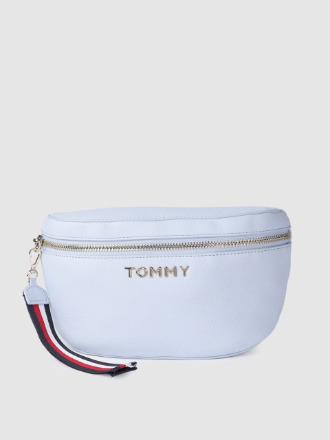 

Tommy Hilfiger Women Blue Solid Waist Pouch