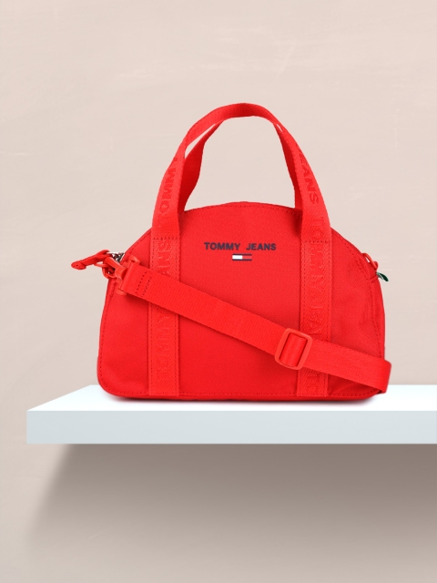 

Tommy Hilfiger Red Solid Structured Sling Bag