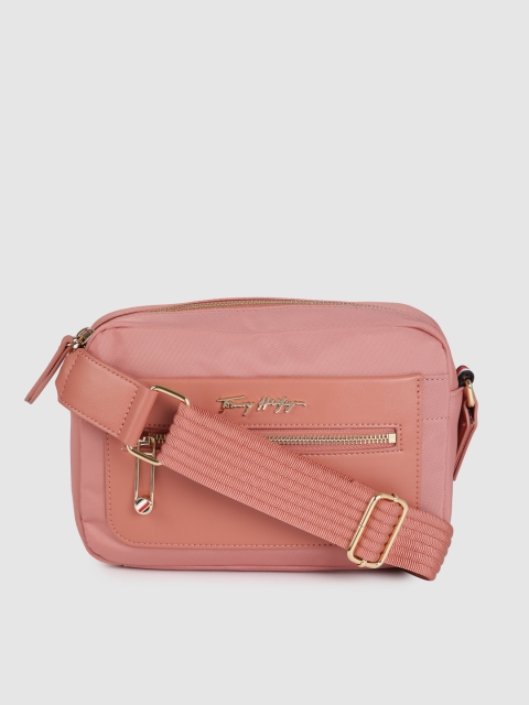 

Tommy Hilfiger Peach-Coloured FRESH CAMERA Sling Bag