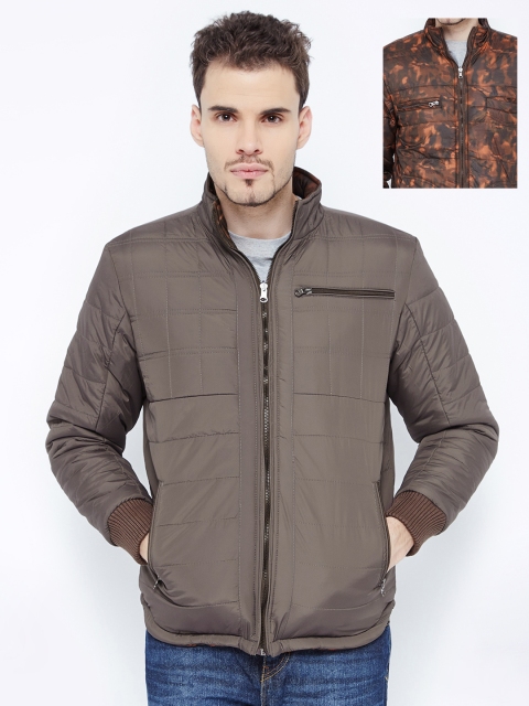 

British Club Brown Quilted Reversible Jacket