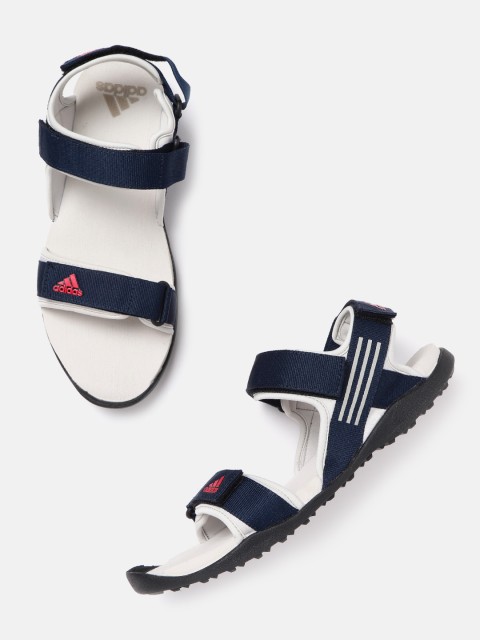 

ADIDAS Men Navy Blue Solid Mechan Sports Sandals