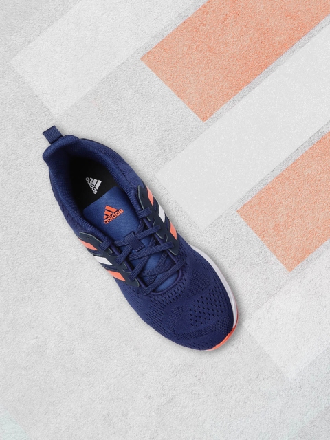 

ADIDAS Men Navy Blue Woven Design Dasherr Running Shoes