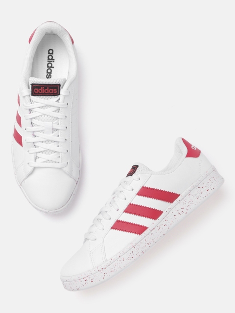 

ADIDAS Women White & Pink Street Stunner Running Shoes