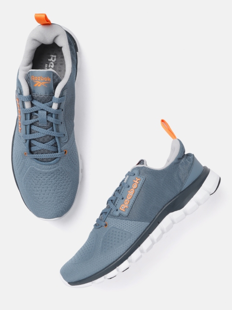 

Reebok Men Blue Perforated Aim Runner Running Shoes