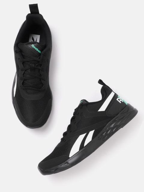 

Reebok Men Black Thunder Cracker Running Shoes