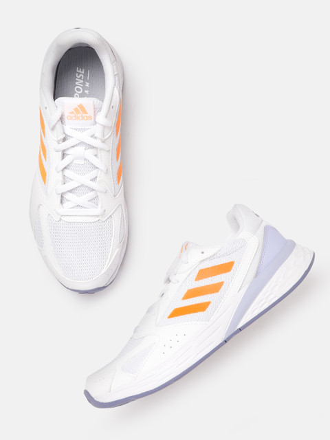 

ADIDAS Women White CLASSIC RUNNER Woven Design Running Shoes