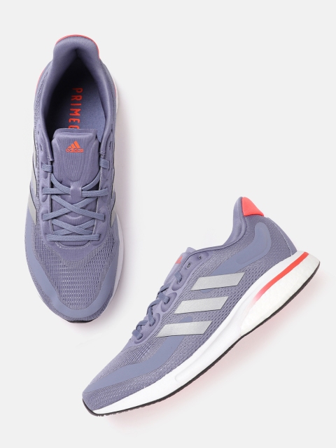 

ADIDAS Women Purple Woven Design Supernova Sustainable Running Shoes