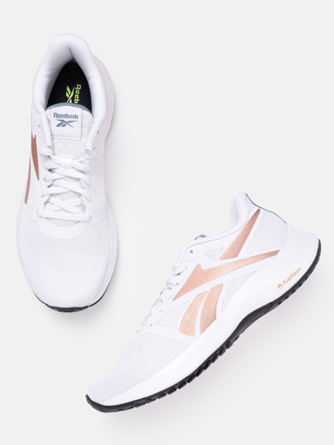 

Reebok Women White Woven Design 5.0 Running Shoes